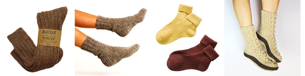 natural wool socks